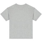 Boys Grey Logo T-Shirt, 1, hi-res